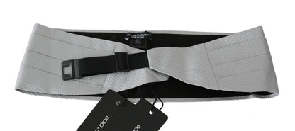 Dolce &amp; Gabbana Fajín Elegante Seda Gris