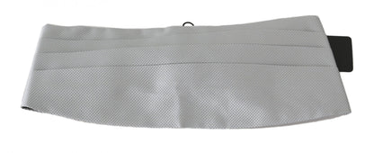 Dolce &amp; Gabbana Fajín Elegante Seda Gris