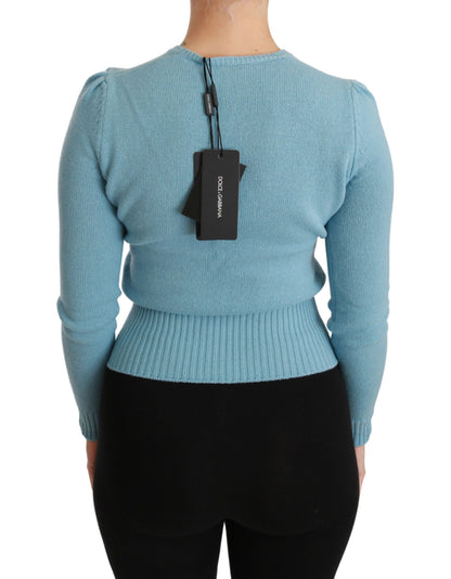 Dolce &amp; Gabbana Jersey de lana con cuentas Queen Heart