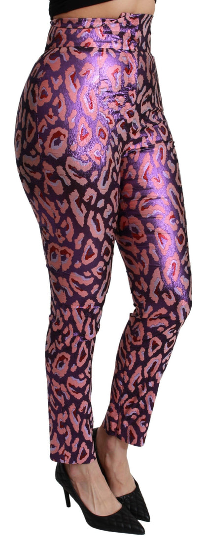 Dolce &amp; Gabbana Pantalones cortos de mezcla de seda de talle alto Chic