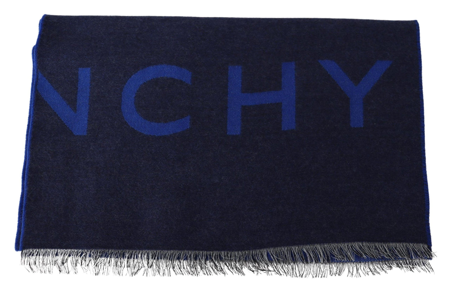 Bufanda unisex elegante de mezcla de lana y seda de Givenchy
