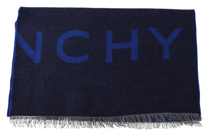 Bufanda unisex elegante de mezcla de lana y seda de Givenchy