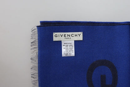 Bufanda unisex elegante de mezcla de lana y seda de Givenchy