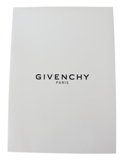 Bufanda unisex de mezcla de lana roja elegante de Givenchy
