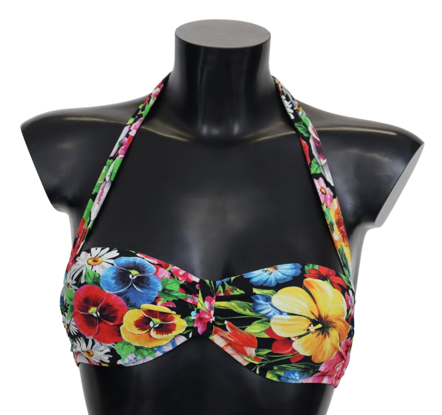 Top de bikini de gama alta Dolce &amp; Gabbana Floral Elegance