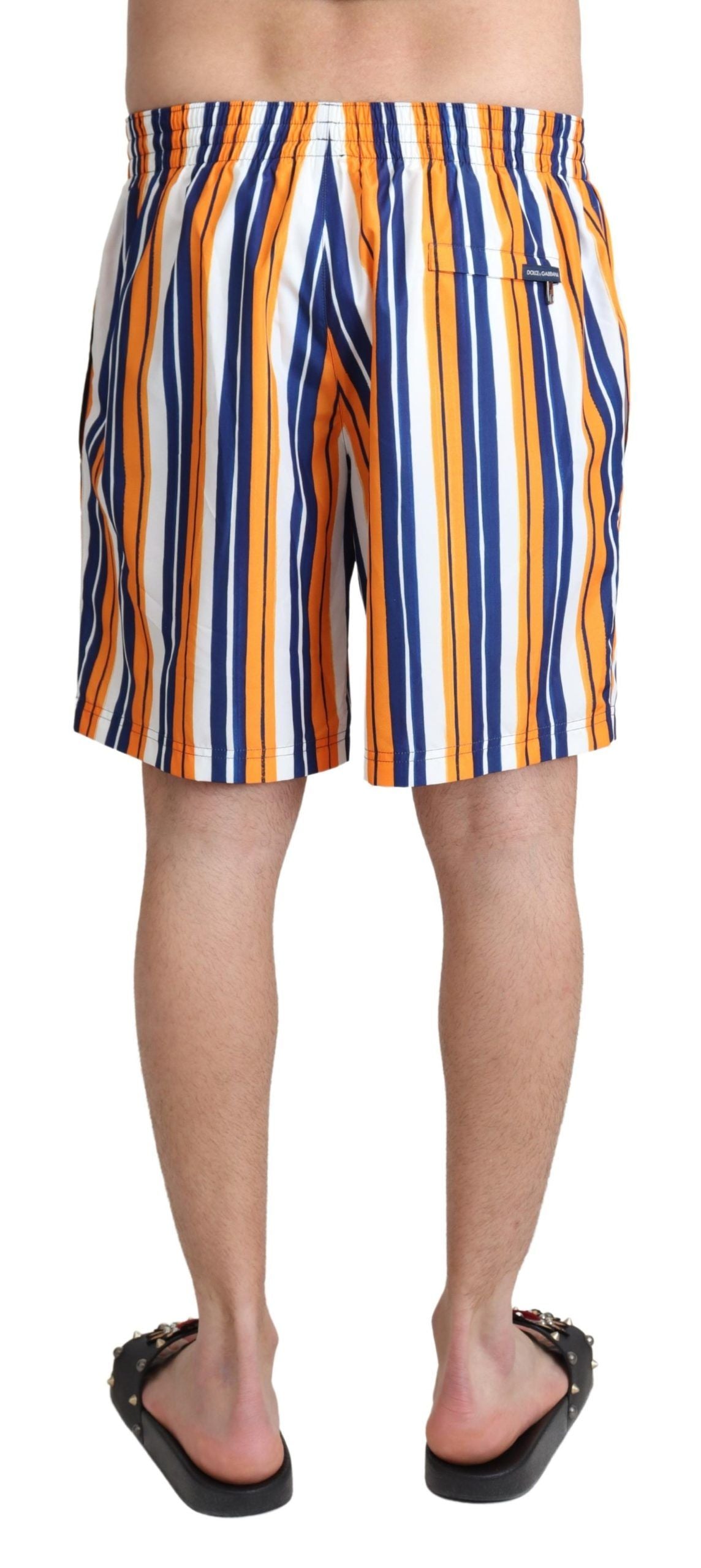 Dolce &amp; Gabbana Bañador tipo shorts de rayas multicolores