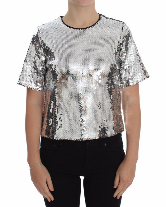 Dolce &amp; Gabbana Blusa Elegancia Con Lentejuelas