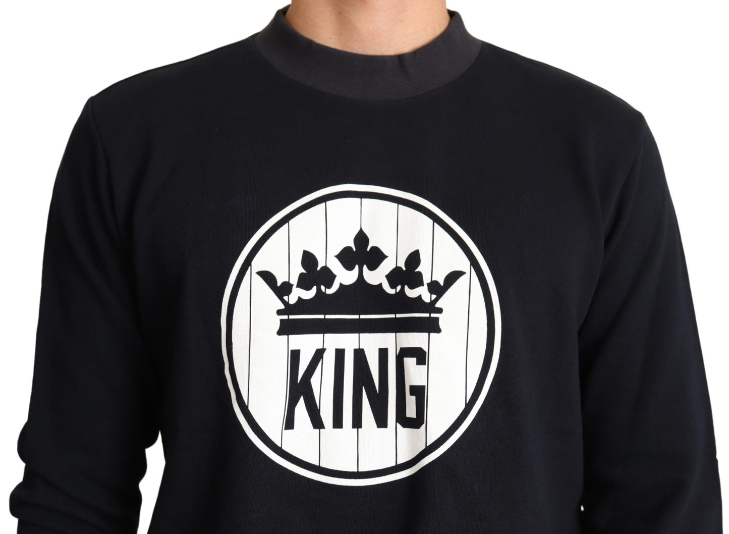 Dolce &amp; Gabbana Regal Crown Motive Crewneck Sweater