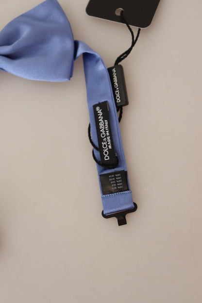 Dolce &amp; Gabbana Elegante Pajarita De Seda Morada