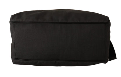 Dolce &amp; Gabbana Elegante bolso mensajero de cuero y mezclilla para hombre