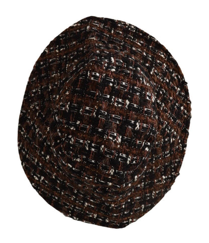 Dolce &amp; Gabbana Elegante sombrero de pescador tejido multicolor
