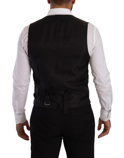 Dolce &amp; Gabbana Sicilia Slim Fit Black Suit Set