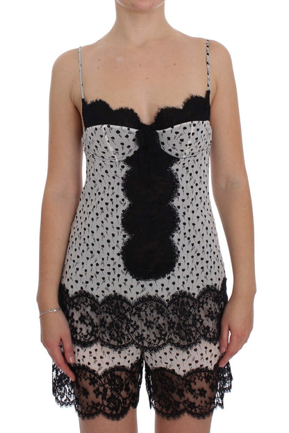 Dolce &amp; Gabbana Elegant Floral Lace Silk Shirt