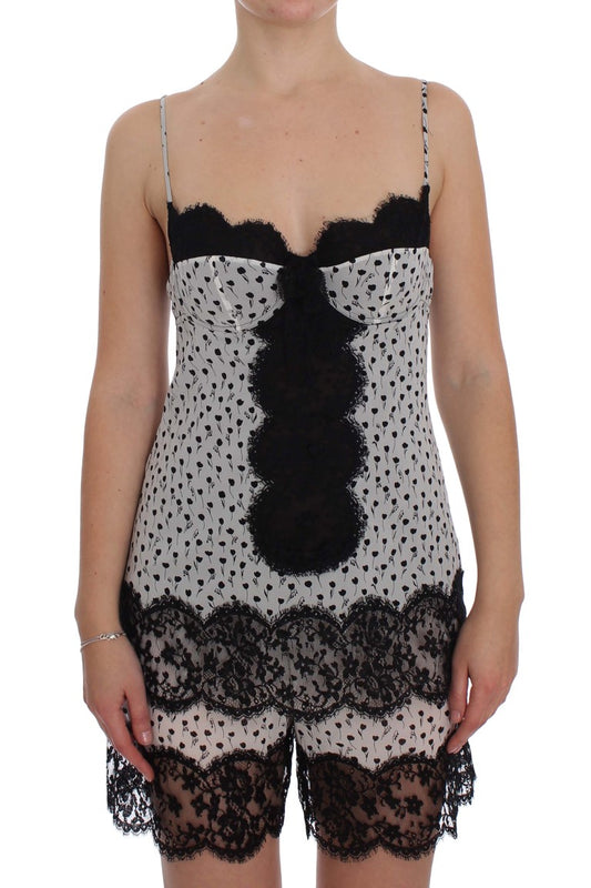 Dolce &amp; Gabbana Elegant Floral Lace Silk Shirt
