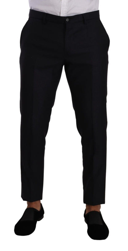Dolce &amp; Gabbana Traje elegante de hombre de cachemir, seda y lana de corte slim