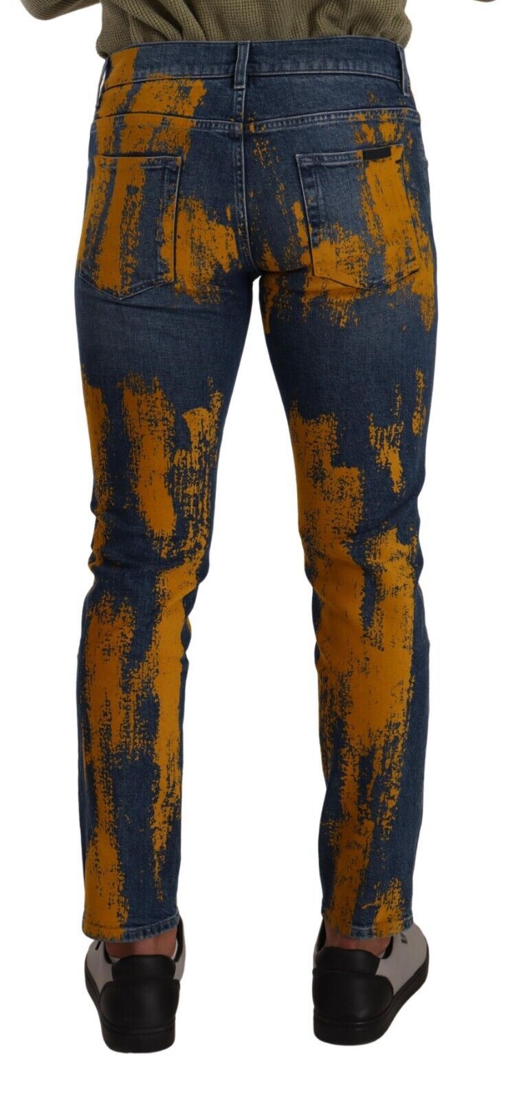 Dolce &amp; Gabbana Vaqueros slim fit en denim elástico