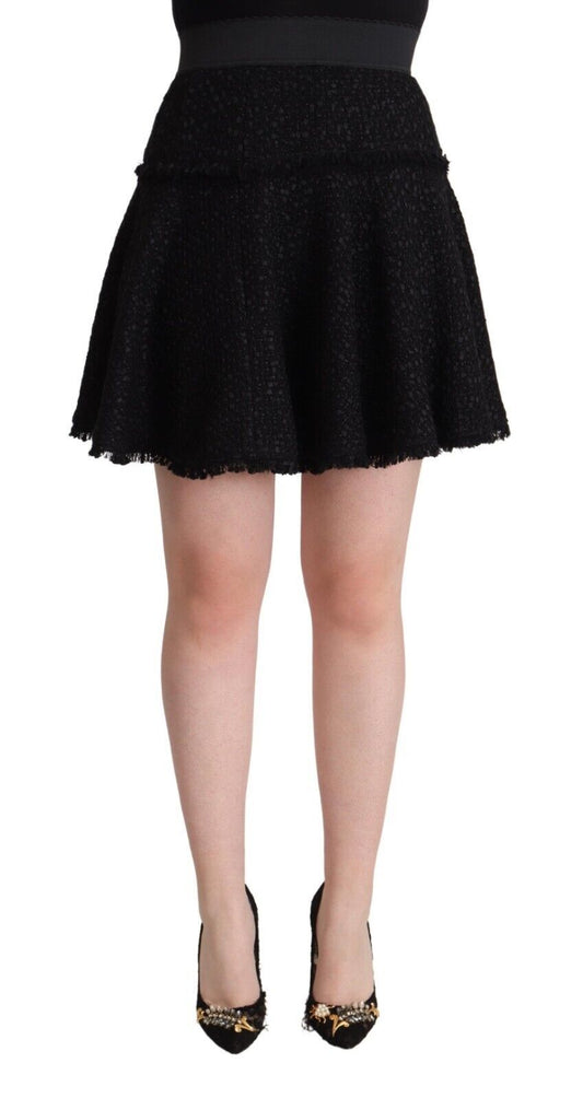 Dolce &amp; Gabbana Minifalda elegante de punto con corte en A