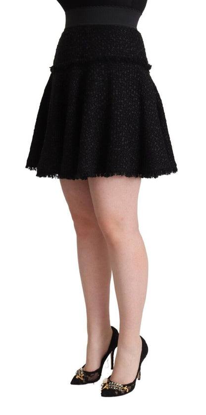 Dolce &amp; Gabbana Minifalda elegante de punto con corte en A