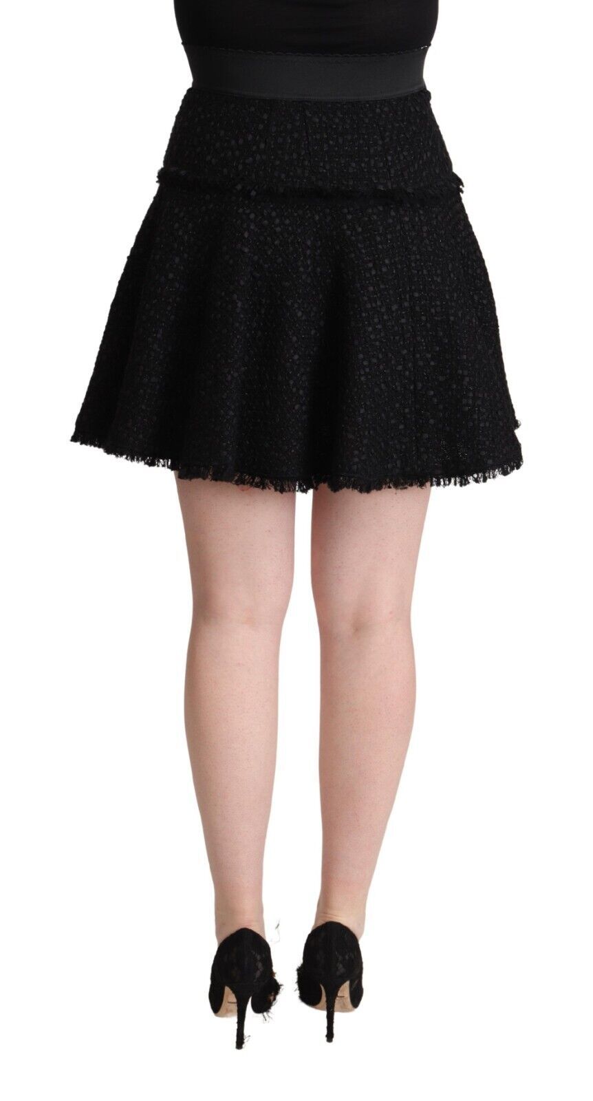 Dolce &amp; Gabbana Minifalda elegante de punto con corte en A
