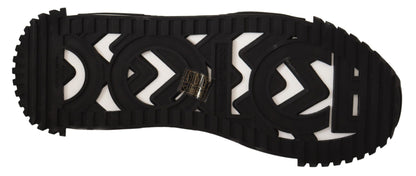 Elegantes zapatillas negras NS1 de Dolce &amp; Gabbana para quienes se preocupan por el estilo