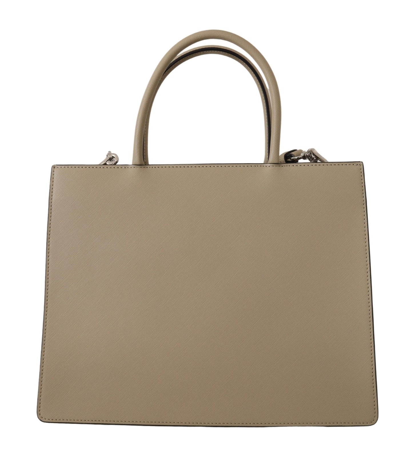 Karl Lagerfeld elegante bolso de hombro verde salvia