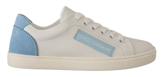 Dolce &amp; Gabbana Exquisitas zapatillas bajas de cuero italiano