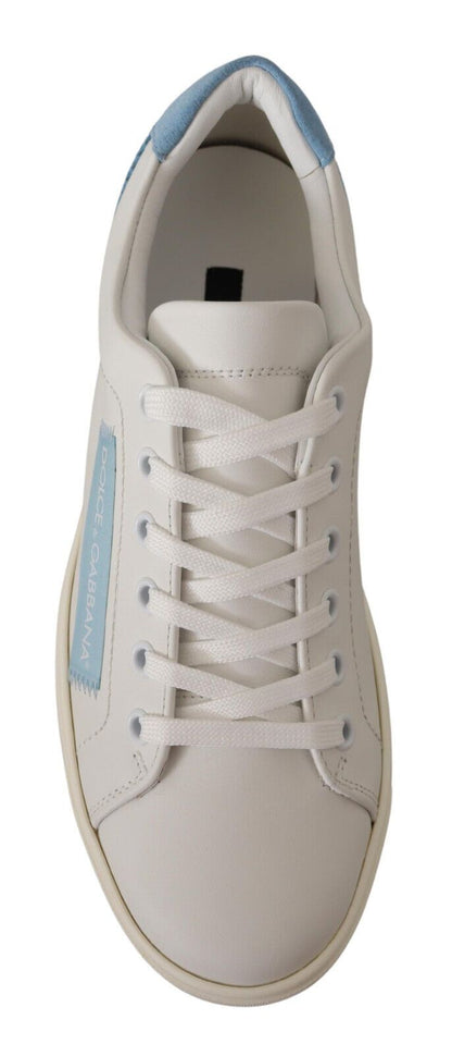 Dolce &amp; Gabbana Exquisitas zapatillas bajas de cuero italiano