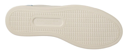 Dolce &amp; Gabbana Exquisitas zapatillas bajas de cuero italiano