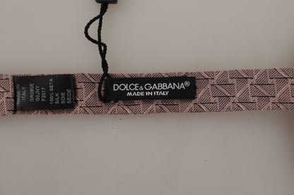 Dolce &amp; Gabbana Elegante pajarita de seda gris - Ropa formal para hombre