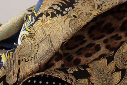Dolce &amp; Gabbana Elegant Multicolor Patchwork Blazer Jacket