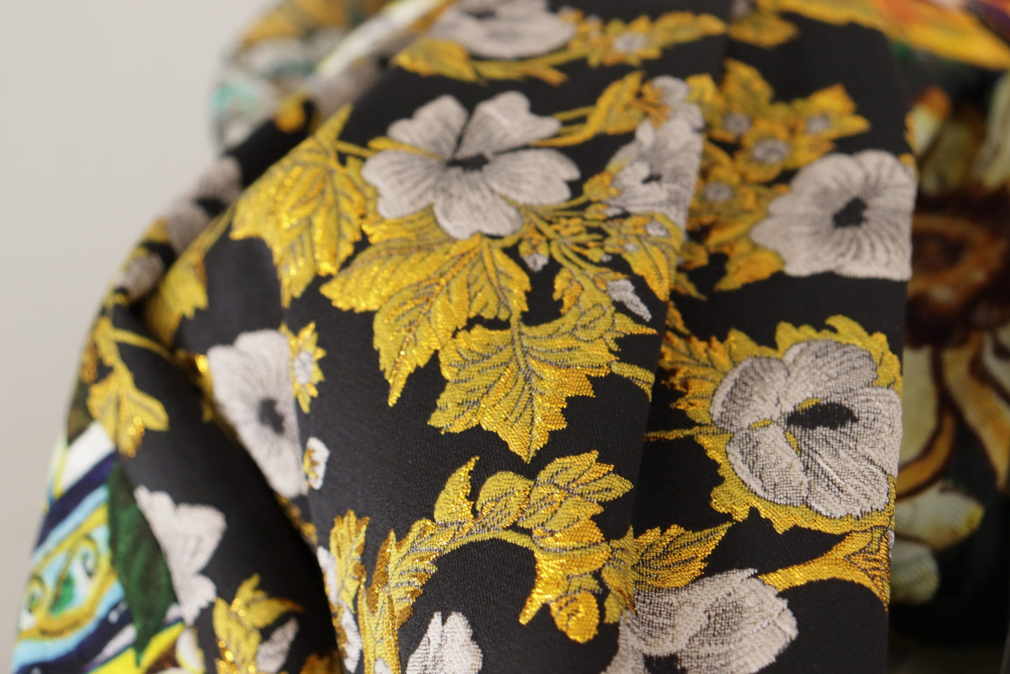 Dolce &amp; Gabbana Falda larga de cintura alta con estampados sicilianos