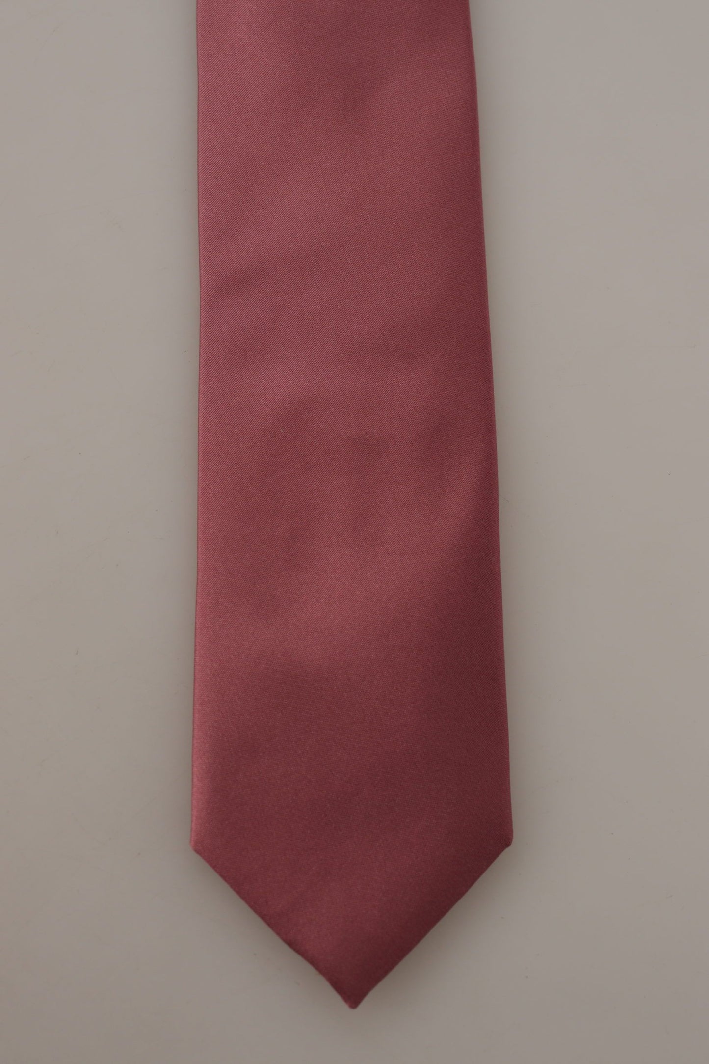 Dolce &amp; Gabbana Elegant Pink Silk Bow Tie