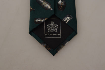 Dolce &amp; Gabbana Elegant Silk Men's Designer Bow Tie