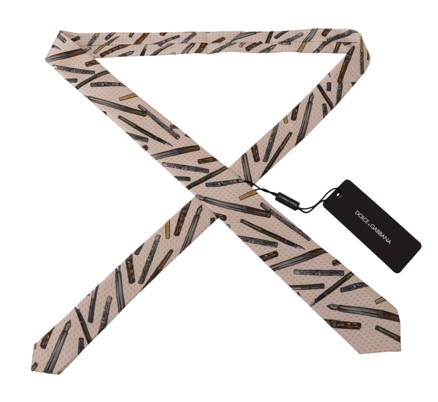 Dolce &amp; Gabbana Elegant Silk Bow Tie for Suave Evenings