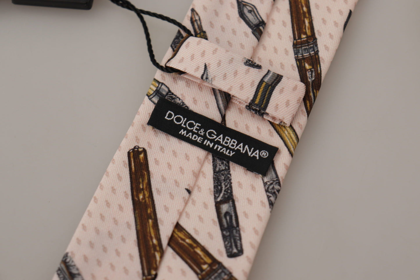 Dolce &amp; Gabbana Elegant Silk Bow Tie for Suave Evenings