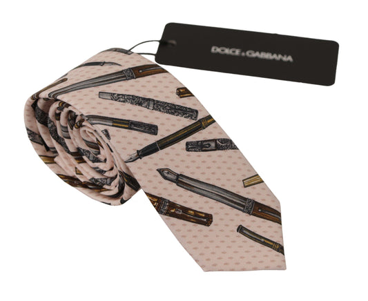 Dolce &amp; Gabbana Elegant Silk Bow Tie for Suave Evenings
