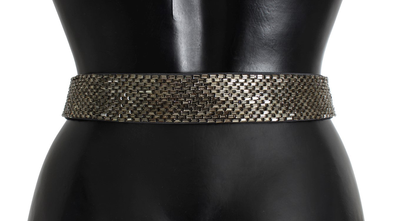 Dolce &amp; Gabbana Cinturón ancho con lentejuelas y adornos