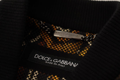Dolce &amp; Gabbana Elegante Chaqueta Cazadora Marrón