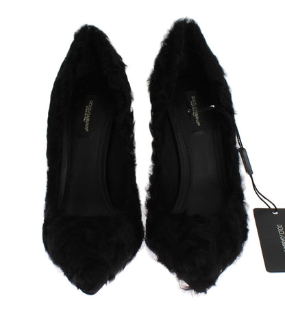 Zapatos de salón elegantes Dolce &amp; Gabbana en piel de lujo Xiangao