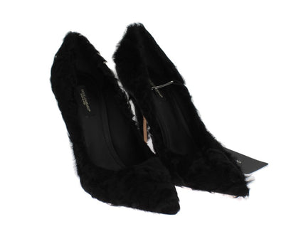Zapatos de salón elegantes Dolce &amp; Gabbana en piel de lujo Xiangao