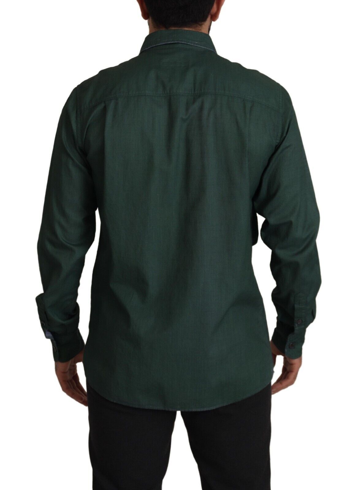 Dolce &amp; Gabbana Camisa informal de corte slim Emerald Elegance