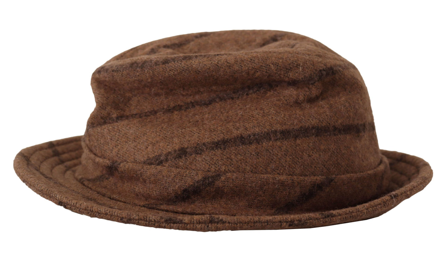 Dolce &amp; Gabbana Elegante sombrero Fedora de ala ancha