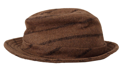Dolce &amp; Gabbana Elegante sombrero Fedora de ala ancha
