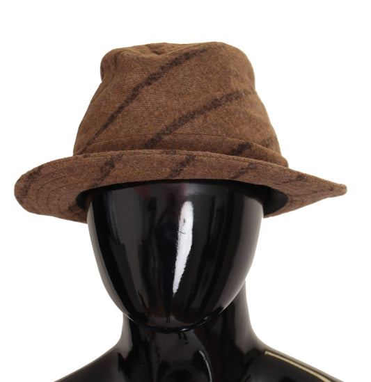 Dolce &amp; Gabbana Elegante sombrero Fedora de ala ancha