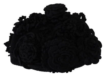 Dolce &amp; Gabbana Gorro elegante de lana virgen negro