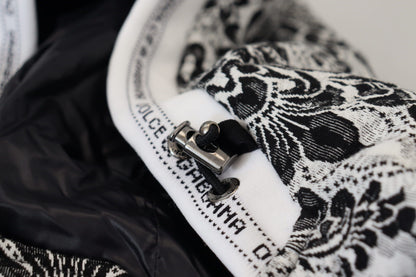 Dolce &amp; Gabbana Gorro cruzado elegante de algodón floral para toda la cabeza