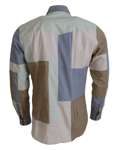 Dolce &amp; Gabbana Camisa casual de corte slim multicolor