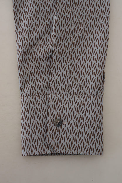Dolce &amp; Gabbana Camisa formal de algodón elegante y ajustada