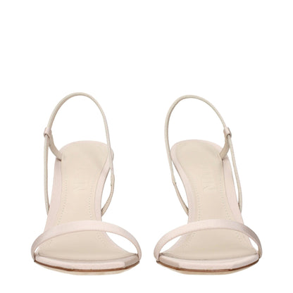 3Juin Beige Fabric Stiletto Heels Sandals – EU36/US6 par 3Juin | Disponible sur Sandy Store ByNet