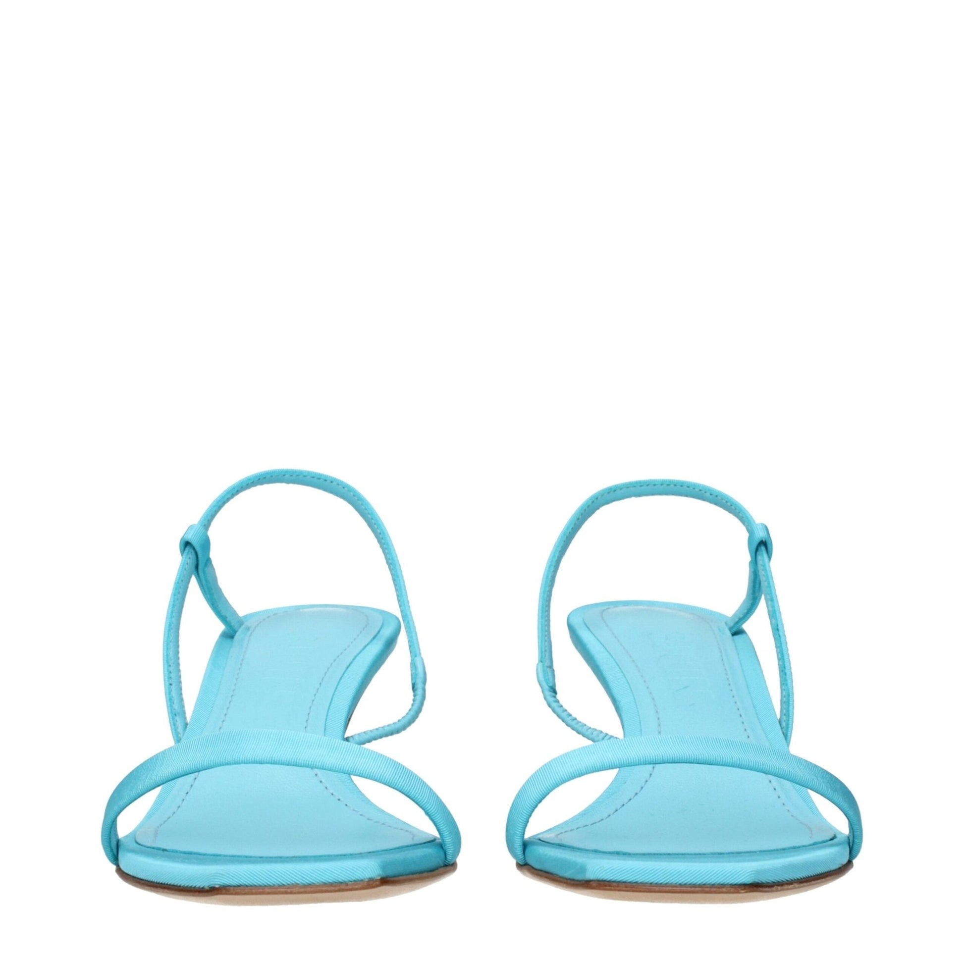 3Juin Blue Fabric Stiletto Heels Sandals – EU36.5/US6.5 par 3Juin | Disponible sur Sandy Store ByNet